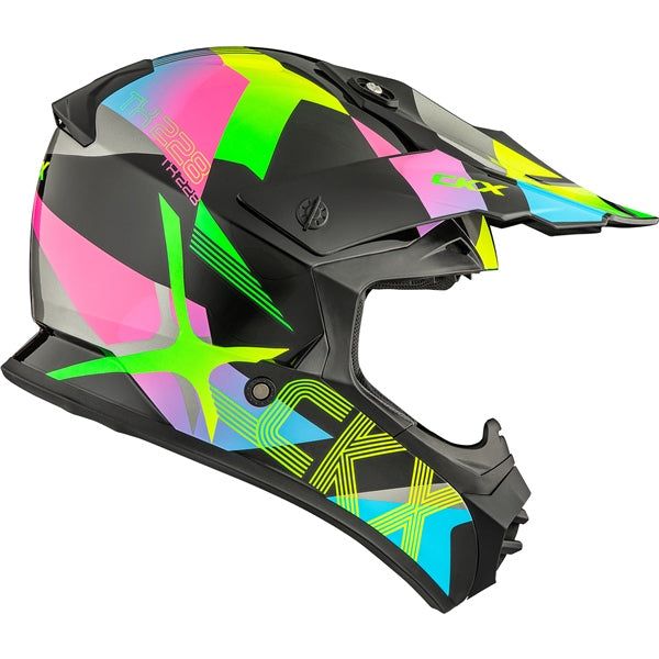 クラウン.st レインボー CKX - TX228 Lord Off-Road Helmet