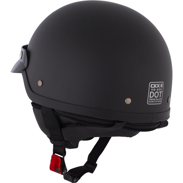 CKX-HELM VG500 SOLID BK MAT 2XL CKX 516776# 