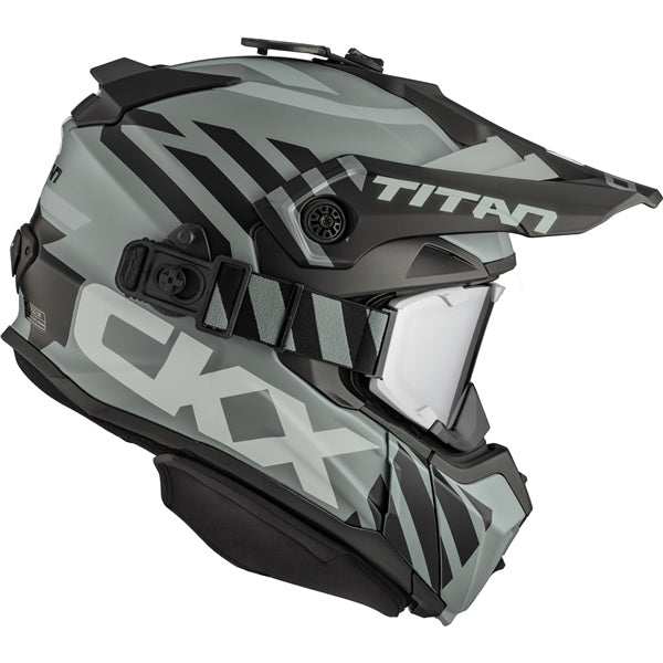 CKX-HELM TITAN DL MARKS GY/BK MAT 3XL 517057 