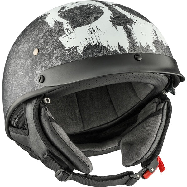 CKX-HELM REVOLT LULL BK/WH MAT 2XL 517266 