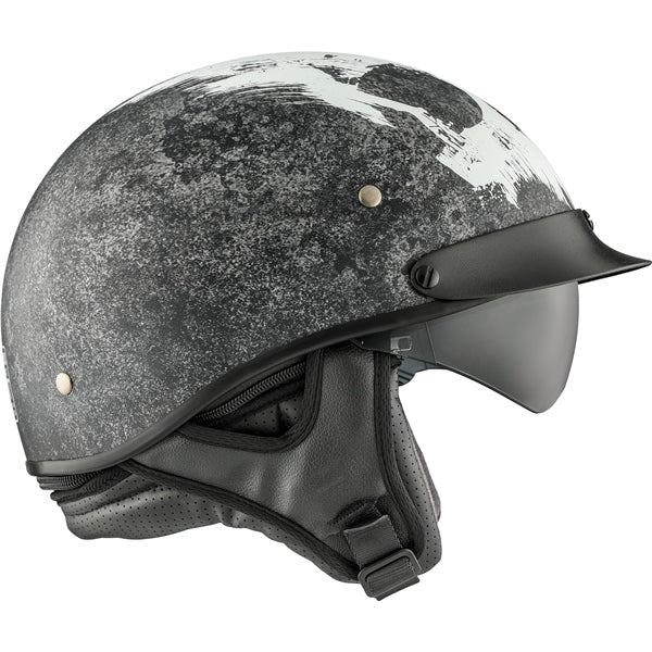 CKX-HELM REVOLT LULL BK/WH MAT 2XL 517266 