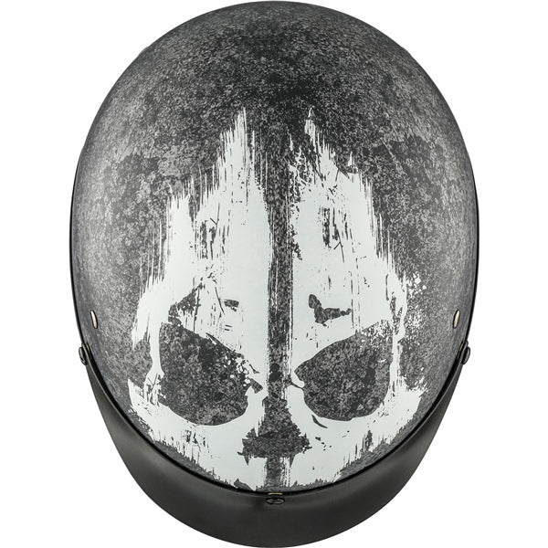 CKX-HELM REVOLT LULL BK/WH MAT 2XL 517266 