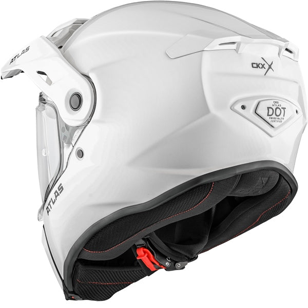 CKX-HELM ATLAS SLP SOLID PEARL WH GLOSS 3XL 517277 