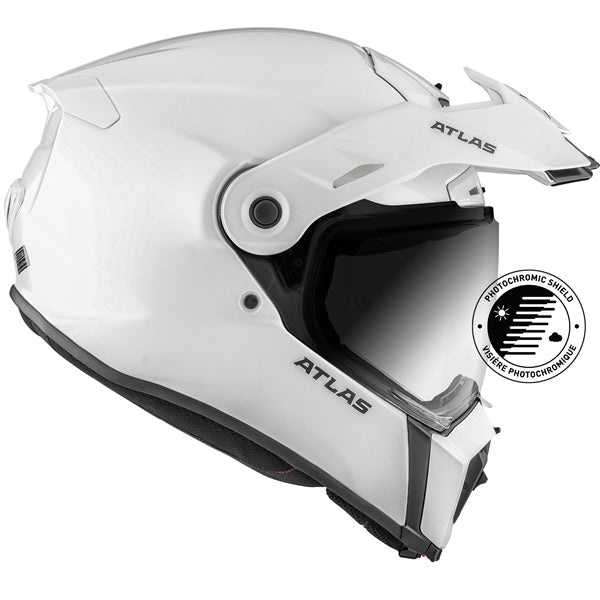 CKX-HELM ATLAS SLP SOLID PEARL WH GLOSS 3XL 517277 