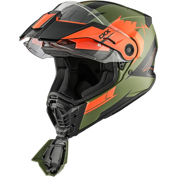 CKX-HELM ATLAS SLP SCORPIO KHAKI/OG MAT 3XL 517297 