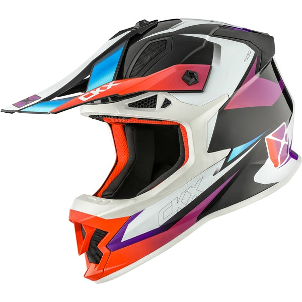 CKX-HELM TX319 SKYWAY BL/RD GLOSS 2XL 517656 
