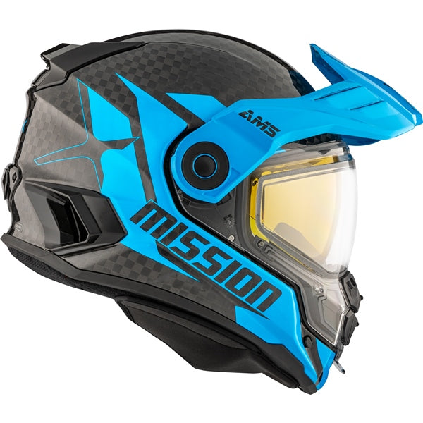 CKX-HELM MISSION CARB EDL ALASKA BL GLOS 2XL 518006 