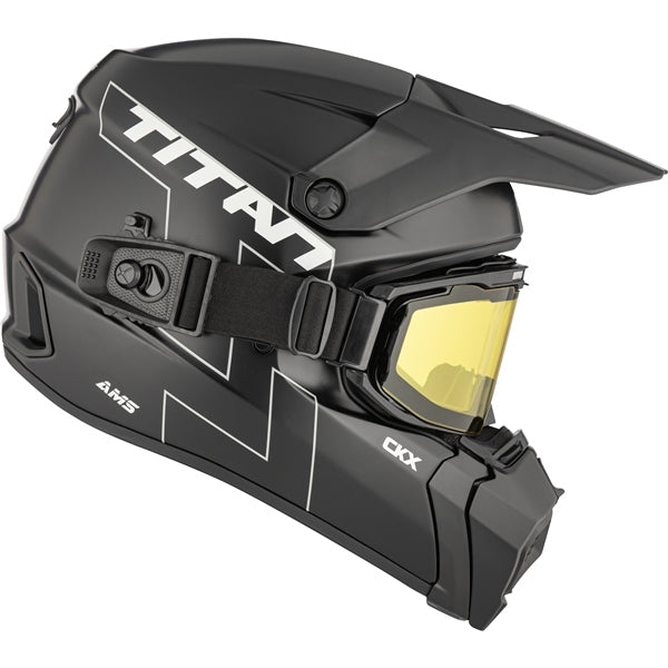 CKX-HELM TITAN AMS EDL SOLID BK MAT 5XL 518169 