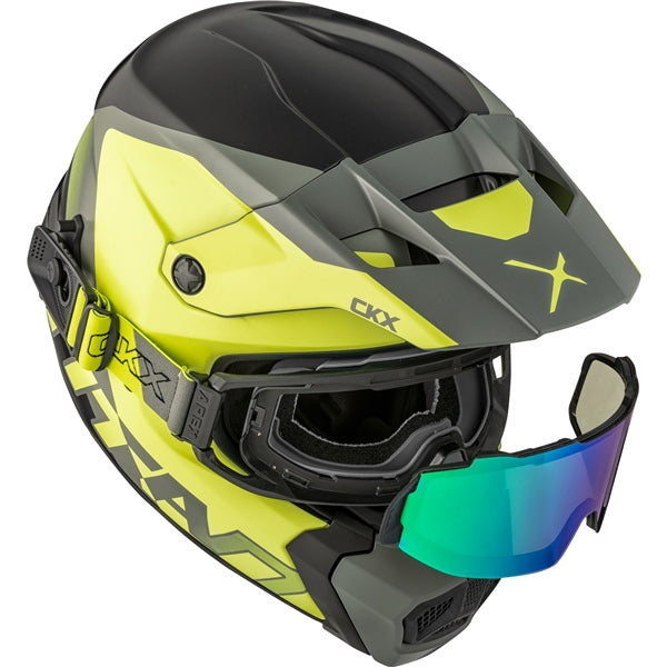 CKX-HELM TITAN AMS DL NUNAVUT LIME MAT 3XL 518277 