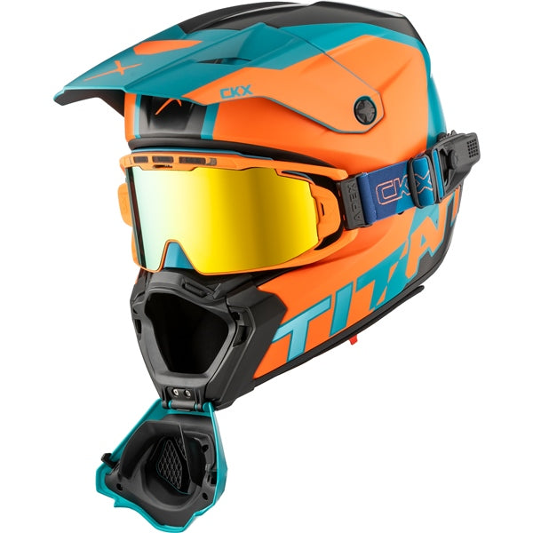 CKX-HELM TITAN AMS DL NUNAVUT OG/BL MAT 3XL 518297 