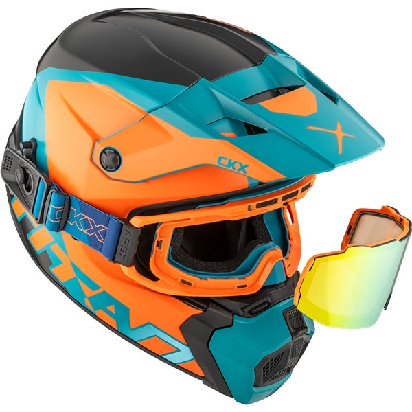 CKX-HELM TITAN AMS DL NUNAVUT OG/BL MAT 3XL 518297 