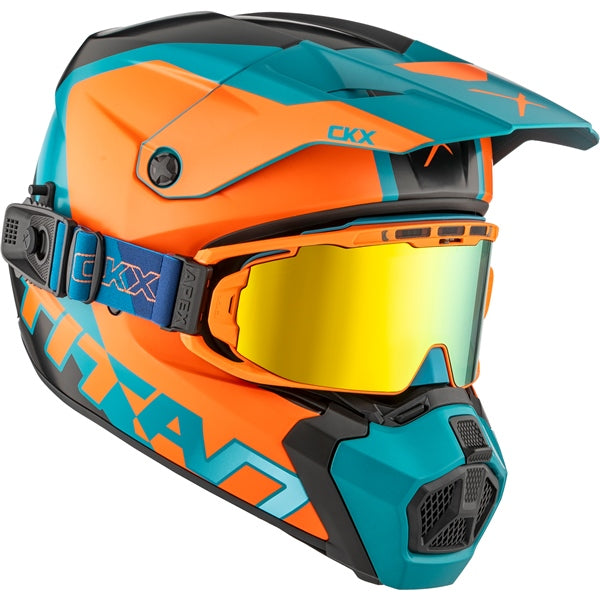 CKX-HELM TITAN AMS DL NUNAVUT OG/BL MAT 3XL 518297 