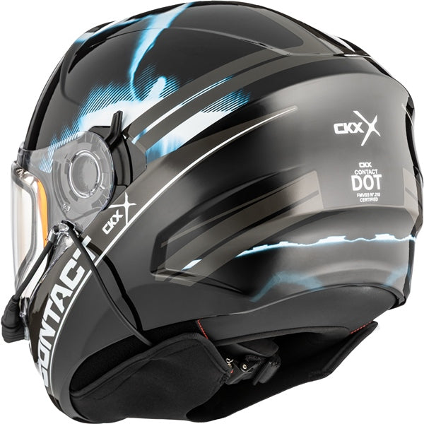 CKX-HELM CONTACT EDL ONYX BK GLOSS 3XL 518667 