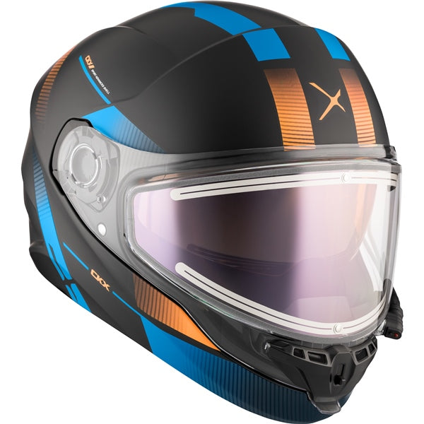 CKX-HELM CONTACT EDL EDGE BL/OG MAT 3XL 518727 