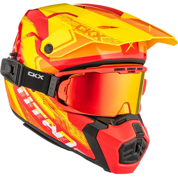 CKX-HELM TITANAMS DL CONCO RD/OG/YE GLOS 3XL 518937 