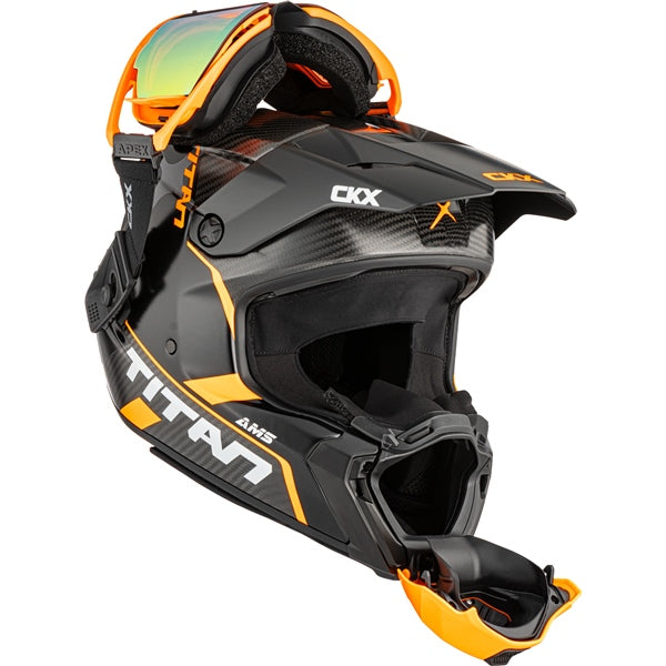 CKX-HELM TITAN AMS CARB DL CONROD OG MAT 3XL 518967 