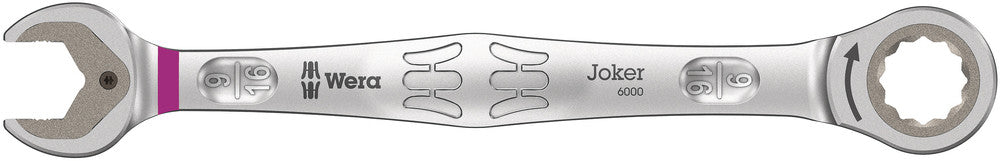 Wera Tools - 6000 Joker Ratcheting Combination Wrenches, Imperial