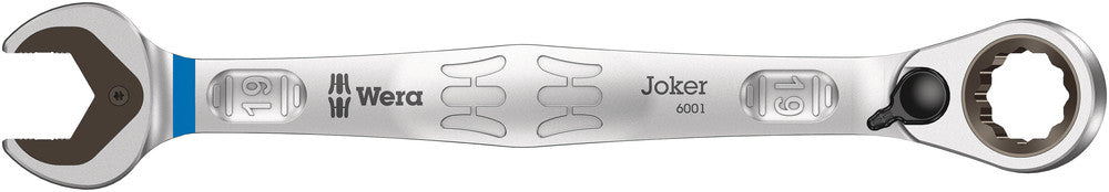 Wera Tools - 6001 Joker Switch Ratcheting combination wrenches, with switch lever