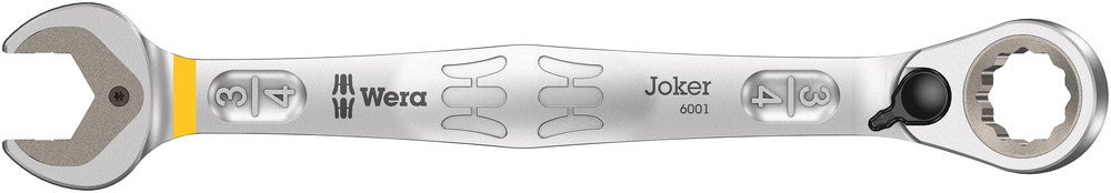 Wera Tools - 6001 Joker Switch Ratcheting Combination Wrenches, with Switch Lever, Imperial