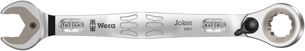 Wera Tools - 6001 Joker Switch Ratcheting Combination Wrenches, with Switch Lever, Imperial