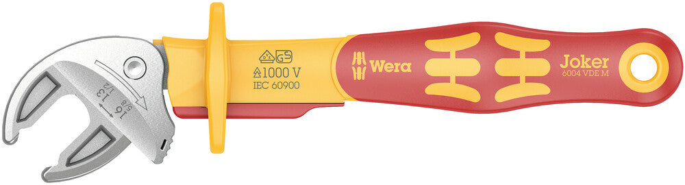 Wera Tools - 6004 Joker VDE M VDE-insulated, self-setting spanner