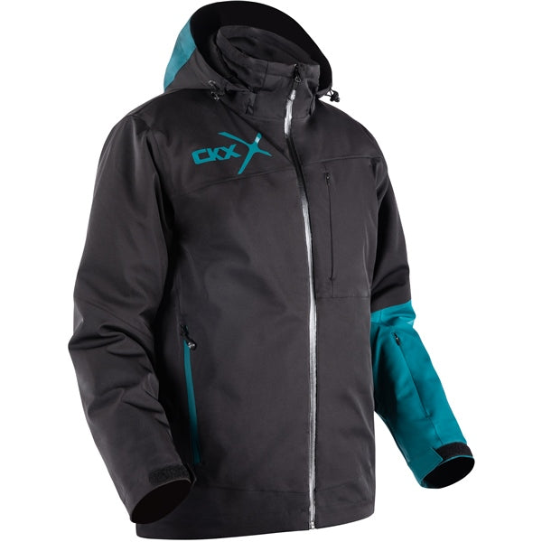 CKX-JACKET ALASKA MEN BK/SPRUCE XS M23-03-BLK&SPRE XS