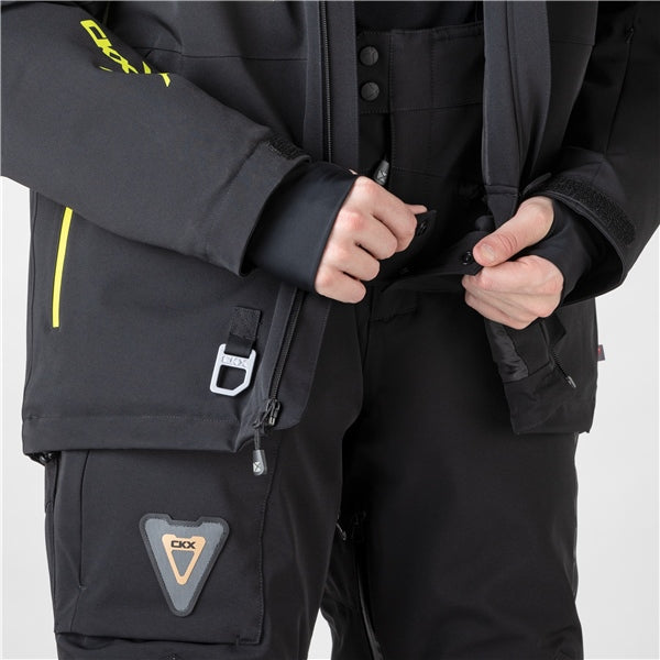 CKX-JACKET ALASKA MEN BK/YE 3XL M26-03-BLK/YLW 3XL 