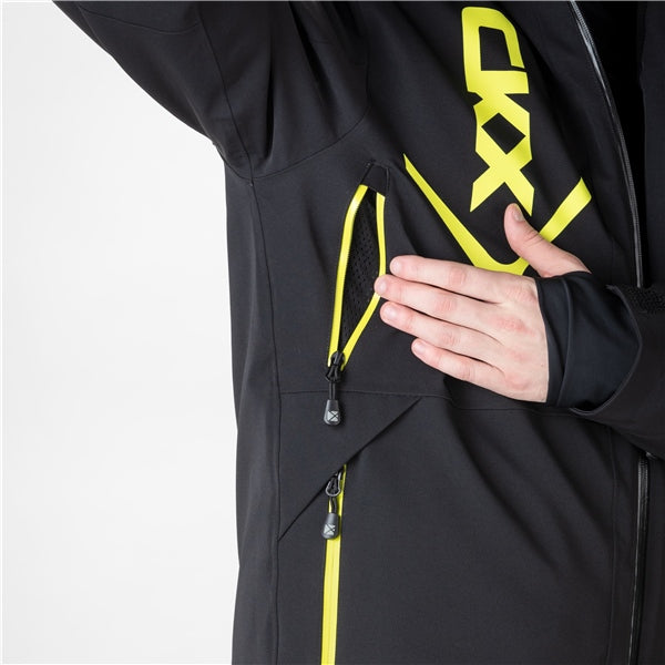 CKX-JACKET ALASKA MEN BK/YE 3XL M26-03-BLK/YLW 3XL 