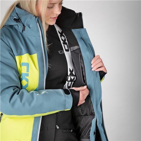 CKX-JACKET ALASKA WOM TPSY/LIME 2XL W26-03-TASY/LIM 2XL 