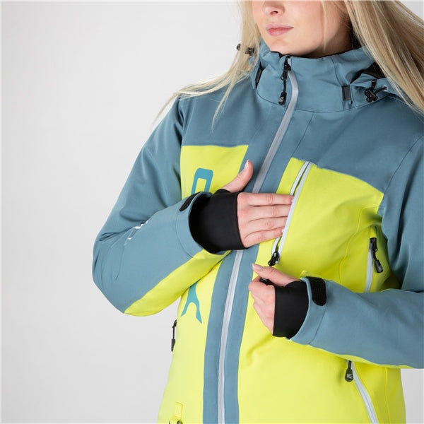 CKX-JACKET ALASKA WOM TPSY/LIME 2XL W26-03-TASY/LIM 2XL 