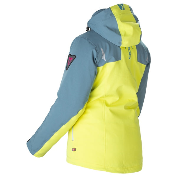 CKX-JACKET ALASKA WOM TPSY/LIME 2XL W26-03-TASY/LIM 2XL 