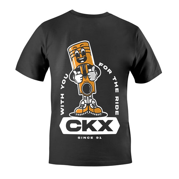 CKX-T-SHIRT ROUND NECK PREFACE BK L CKX CKXCA 27-03 BLK L 
