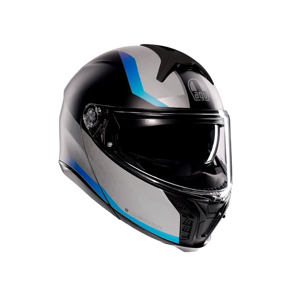 AGV-HELM T-MODULAR STRAY MAT BK/GY/BL 2XL 211251E2OY-103-XXL 8051019748775
