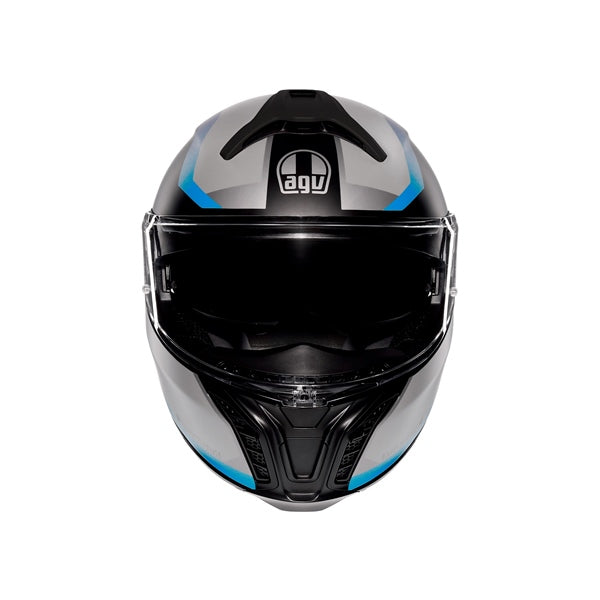 AGV-HELM T-MODULAR STRAY MAT BK/GY/BL 2XL 211251E2OY-103-XXL 8051019748775