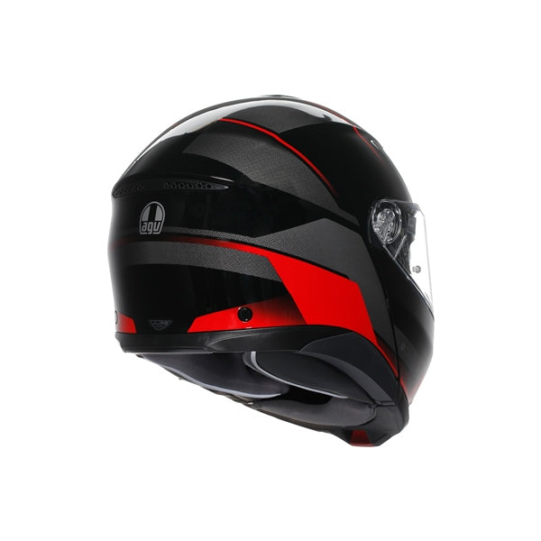 AGV-HELM T-MODULAR PERCEP BK/RD 2XL 211251E2OY-105-XXL 8051019892843
