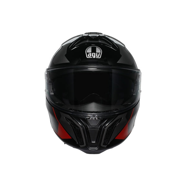 AGV-HELM T-MODULAR PERCEP BK/RD 2XL 211251E2OY-105-XXL 8051019892843