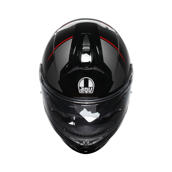 AGV-HELM T-MODULAR PERCEP BK/RD 2XL 211251E2OY-105-XXL 8051019892843