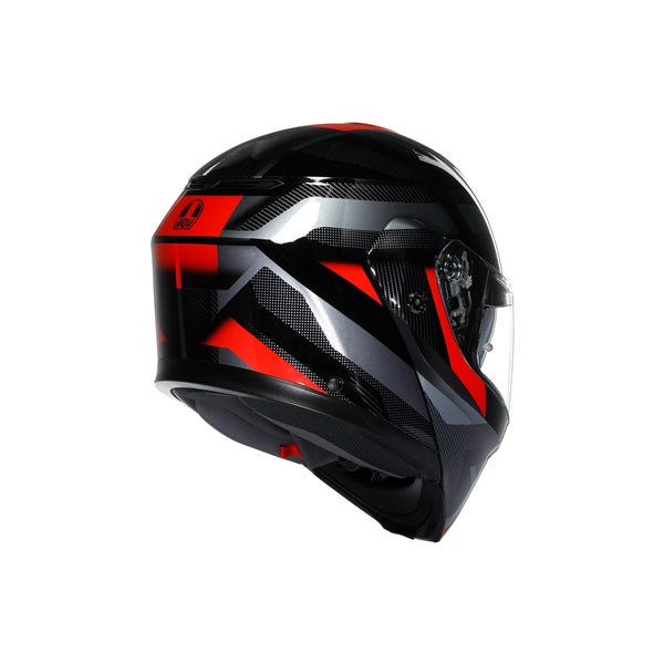 AGV-HELM S-MODULAR LEDRO BK/RD 2XL 2118296001-015-XXL 8051019895486