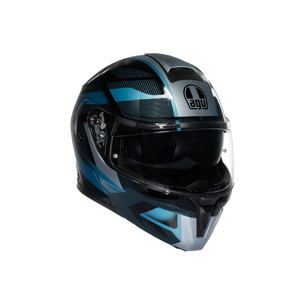 AGV-HELM S-MODULAR LEDRO MAT BK/POWDE BL 2XL 2118296001-017-XXL 8051019895608