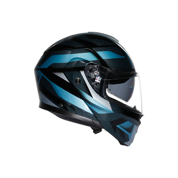 AGV-HELM S-MODULAR LEDRO MAT BK/POWDE BL 2XL 2118296001-017-XXL 8051019895608