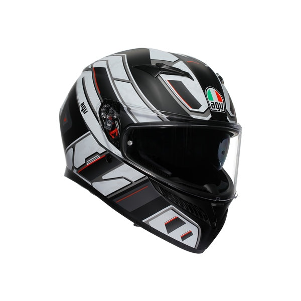AGV-HELM K3 RIVIA MAT BK/WH 2XL 2118381001-019-XXL 8051019910776