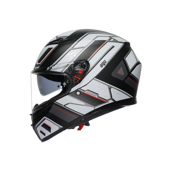 AGV-HELM K3 RIVIA MAT BK/WH 2XL 2118381001-019-XXL 8051019910776