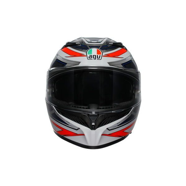 AGV-HELM K3 SPACE MAT WH/FLUO RD 2XL 2118381001-020-XXL 8051019910837