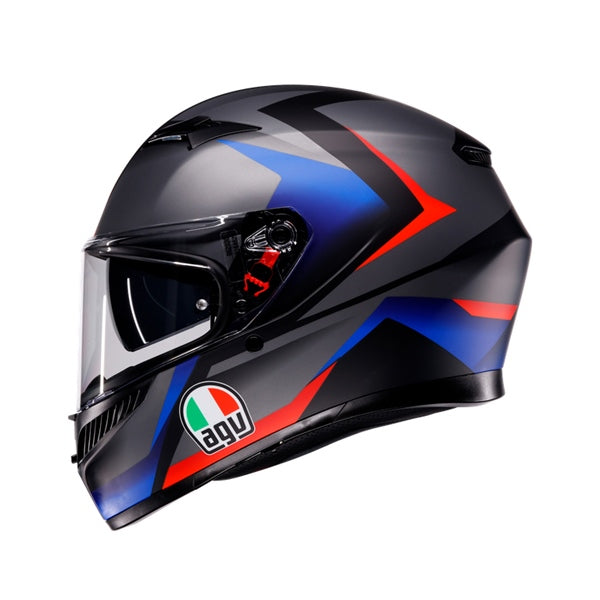AGV-HELM K3 STRIGA MAT BK/BL/RD 2XL 2118381001-024-XXL 8000958376549