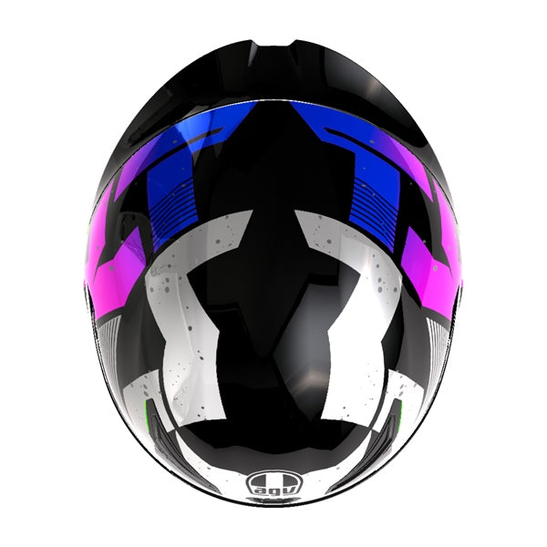 AGV-HELM K1 S PUNKPULSE BK/PR/LIM 2XL 2118394017-071-XXL 8000958411349