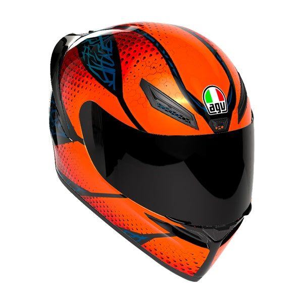 AGV-HELM K1 S SPEEDARMOR BK/OG/BL 2XL 2118394017-074-XXL 8000958420648