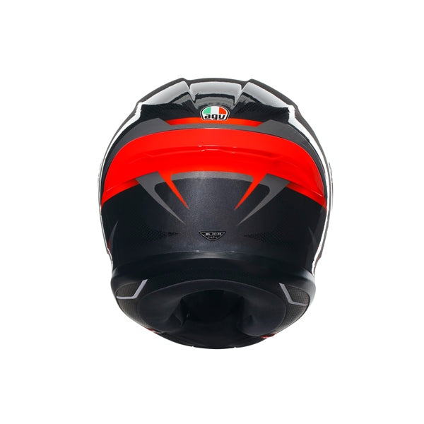 AGV-HELM K6 S SLASHCUT BK/GY/RD 2XL 2118395001-014-XXL 8051019607935