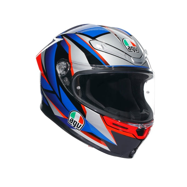 AGV-HELM K6 S SLASHCUT BK/BL/RD 2XL 2118395001-015-XXL 8051019607997
