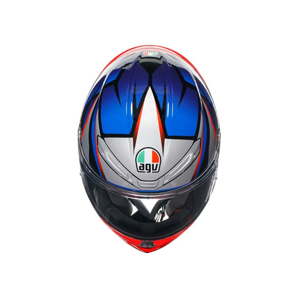 AGV-HELM K6 S SLASHCUT BK/BL/RD 2XL 2118395001-015-XXL 8051019607997
