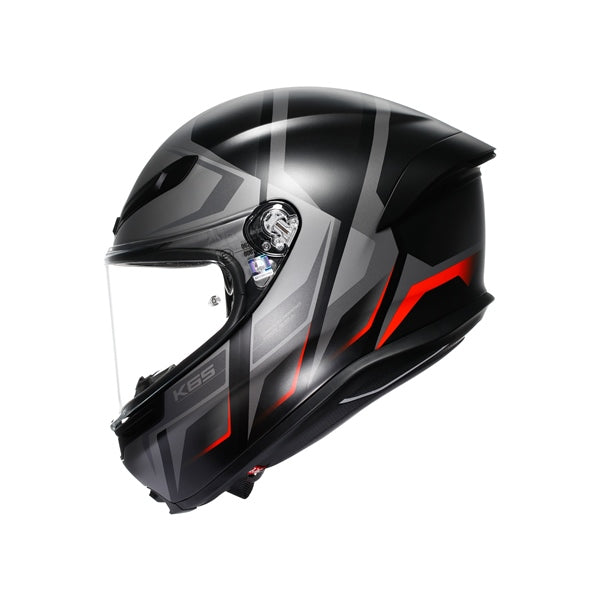 AGV-HELM K6 S KARVE MAT BK/GY/RD 2XL 2118395001-024-XXL 8051019909008